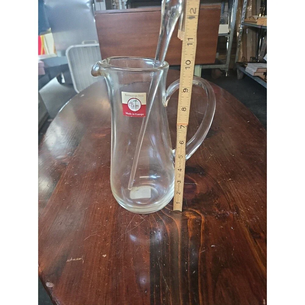 Vintige Martini Glass Pitcher